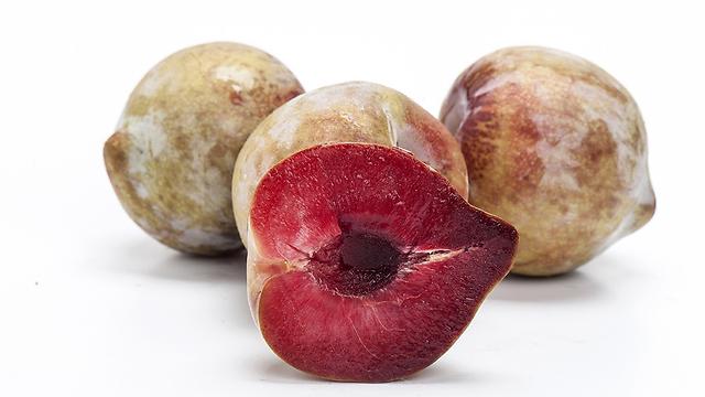 שזיף אבטיח לב אדום